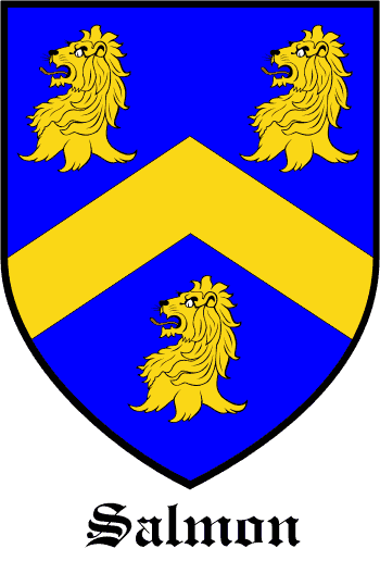 SALMON family crest SALMON family crest